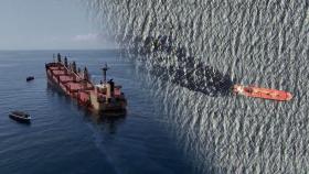 '후티에 피격' 화물선 침몰…기름·비료 유출로 홍해 환경재앙 우려