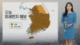 [날씨] 추위 풀리고 미세먼지 말썽…내일 충청 이남 비