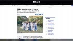 트와이스, 미국 빌보드 메인 앨범 차트 1위 등극
