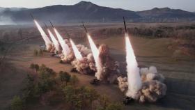 북한, 단거리 탄도미사일 여러발 발사…한미훈련에 반발