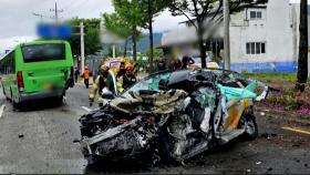 대구서 택시가 시내버스 추돌…70대 택시 운전사 사망