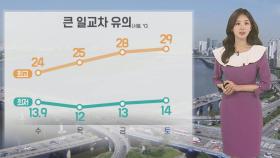 [날씨] 서울 따스한 봄기운…남부 곳곳은 20도 밑돌아
