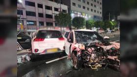 인천 부평서 SUV·택시 충돌…1명 사망·2명 부상