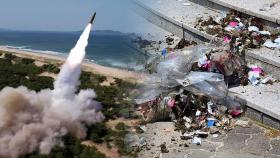 북, 단거리 미사일 10여발 발사…'오물풍선' 하루 만에 도발