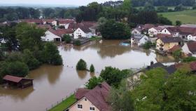 독일 남부 하루 만에 한 달 치 폭우…주민 수천명 대피