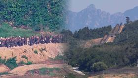북한군, 군사분계선 또 침범…경고사격에 북상
