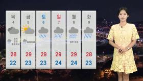 [날씨] 내일 전국 대부분 비…곳곳 시간당 30㎜ 호우