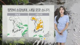 [날씨] 지난 밤 전북 군산 어청도 시간당 146㎜ 폭포비…내일 곳곳 소나기