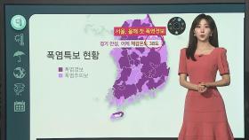 [날씨] 전국 찜통더위 속 강한 소나기…제주·남해안 호우