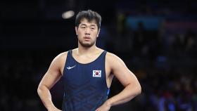 레슬링 김승준, 패자부활전 탈락…동메달 도전 불발