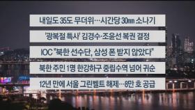 [이시각헤드라인] 8월 8일 뉴스투나잇