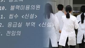 응급실 근무 의사 '블랙리스트' 등장…일부는 대인기피 호소