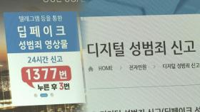 딥페이크 등 성범죄정보 신고 8월부터 급증