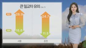 아침엔 서늘, 한낮엔 덥고…맑고 일교차 큰 가을 날씨