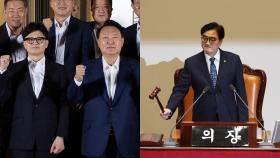 한동훈 독대 요청 또 신경전…여야, '거부권 법안' 대치