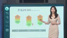 [날씨클릭] 아침·저녁 쌀쌀해요…주말 전국 곳곳 비소식