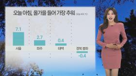 [날씨] 내일도 아침 쌀쌀…한낮엔 평년 기온 웃돌아