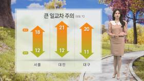 [날씨] 밤까지 동해안 산발적 비…내일도 선선한 가을 날씨