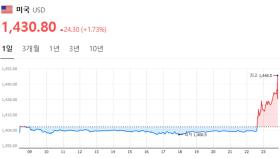 '비상계엄'에 환율 급등…뉴욕증시 한국 관련주 급락