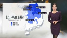 [날씨] 내일 한파 속 전국 곳곳 눈…동해안 화재 유의
