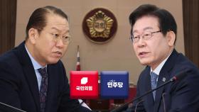 '구치소 청문회' 불발…尹·李 사법문제에 여야 공방