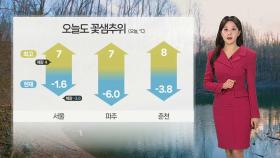 [날씨] 내륙 영하권 아침 추위, 종일 쌀쌀해…출근길 미끄럼 주의