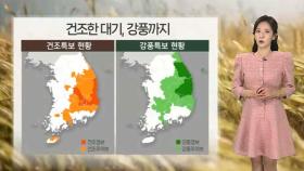 [날씨] 메마른 날씨 속 강풍…산불 등 화재 유의