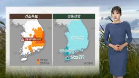 [날씨] 의성, 드디어 '굵은 빗방울'…밤까지 영남 곳곳 비