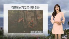 [날씨] 건조한 대기·강한 바람…산불 위기 경보 '경계'