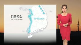 [날씨] 건조한 날씨에 강풍 '산불 주의'…내일도 맑고 일교차 커