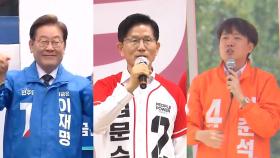 후보들 유세 동선 보면 선거 전략 보인다