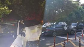 제주서 차량 충돌·도로 이탈 사고 잇따라…부상자 속출