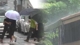 제주·남부 시간당 50㎜ 폭우…오늘 오후까지 전국 비