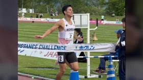 육상 이재웅, 남자 1500m 한국기록 경신…32년 만에 새 기록