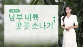 [날씨] 내일 오늘보다 더 더워…주 후반 전국 장맛비