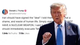 트럼프, G7 일정 접고 조기 귀국…
