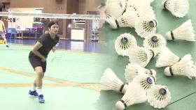 '수비 여왕' 안세영, 공격 정복 선언…훈련 첫 공개