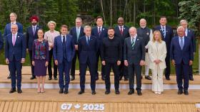 G7 정상들과 어깨 나란히…이 대통령 