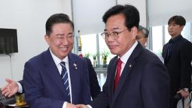 여야 원내대표 회동…내일 본회의 안 열기로