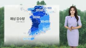 [날씨] 본격 장마 시작…시간당 최대 50㎜ 폭우