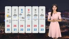 [날씨] 내일까지 전국 장맛비…곳곳 돌풍ㆍ벼락 동반 강한 비