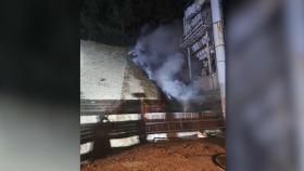 평창 용평면 목재 가공 공장 화재…9명 긴급 대피