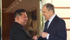 러 외무, 김정은 예방…