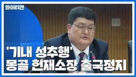 '기내 성추행' 몽골 헌재소장 출국정지...
