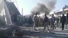 시리아 북부 탈 아브야드서 차량 폭탄테러...20여명 사상