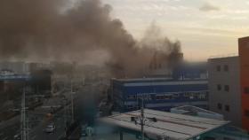 경기 화성 신축 공사장에서 불...30명 대피