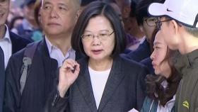 타이완 총통 선거 곧 종료...차이잉원 재선 '유력'