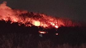 서울 수락산에서 큰불...5시간 만에 완전히 꺼져