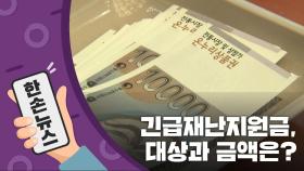 [15초뉴스] 긴급재난지원금, 대상과 금액은?