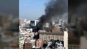 대전 필로티 원룸 주차장 화재...2명 연기 흡입·차량 10대 피해